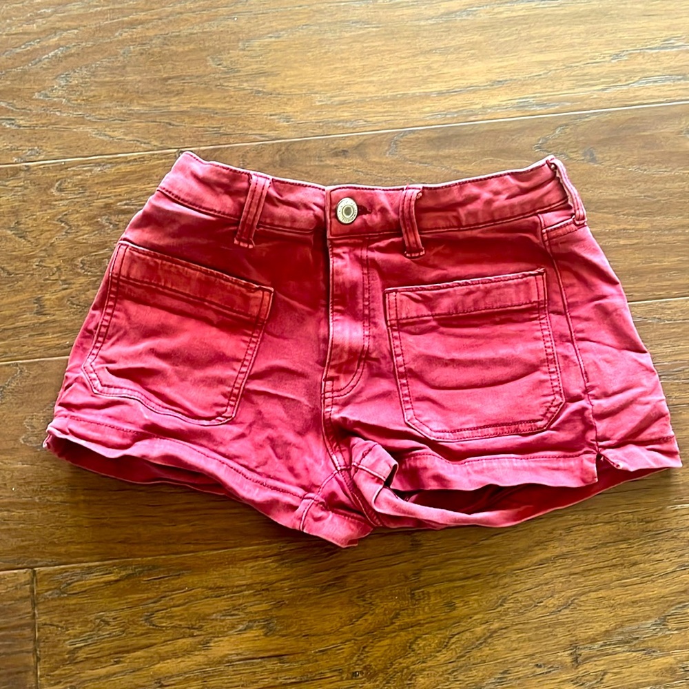 EUC American Eagle Sz 2 Super Stretch Mauve Shorts